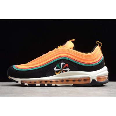 Nike Air Max 97 Turuncu / Siyah / Altın Koşu Ayakkabısı Türkiye - T2PS54YD